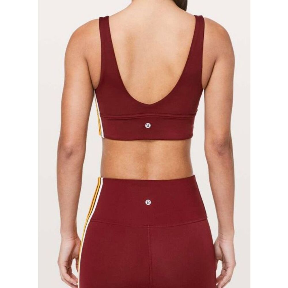 Lululemon Take A Hint Bra Deep Rouge size 8 - Picture 8 of 8